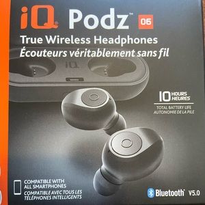 IQ Wireless Headphones. Unopened.